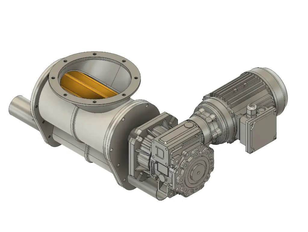 Airlock/Zellradschleuse 60
