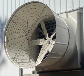 [1-0089-1] EXAUSTOR DE FIBRA C/ ACIONAMENTO DIRETO 220V (50" Persiana / Cone / Helice de fibra)