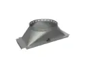 Doppel-Siloanschluss V440G, mit vertikalem Flansch 440 mm