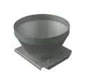 Siloanschluss V440 mit vertikalem Flansch 440 MM