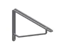 L- BRACKET 350 MM. X250MM. HDG