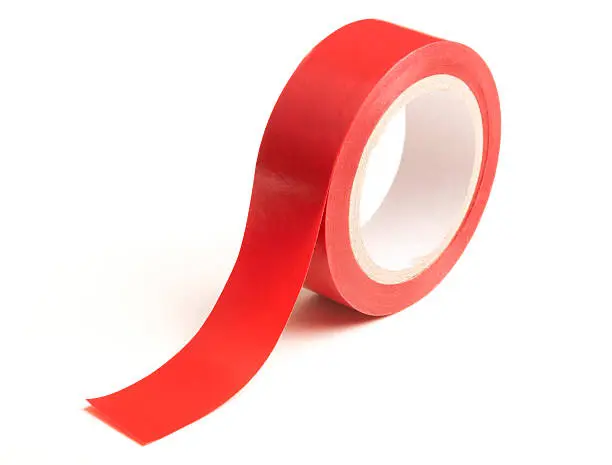 [07020086] Red Color Tape