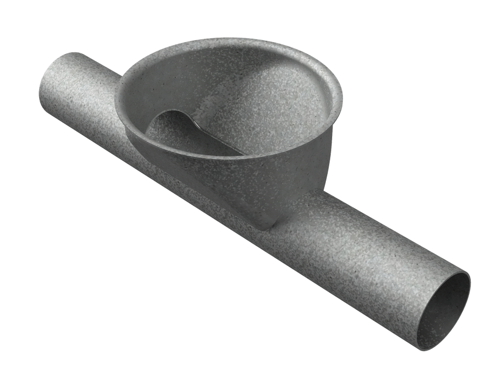 FLANGE TRANSFERENCIA D60/D150mm GALV