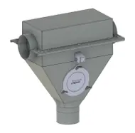 [1-0177-1] VALV AUTODROP MANUAL D100mm C/PROT CHUVA