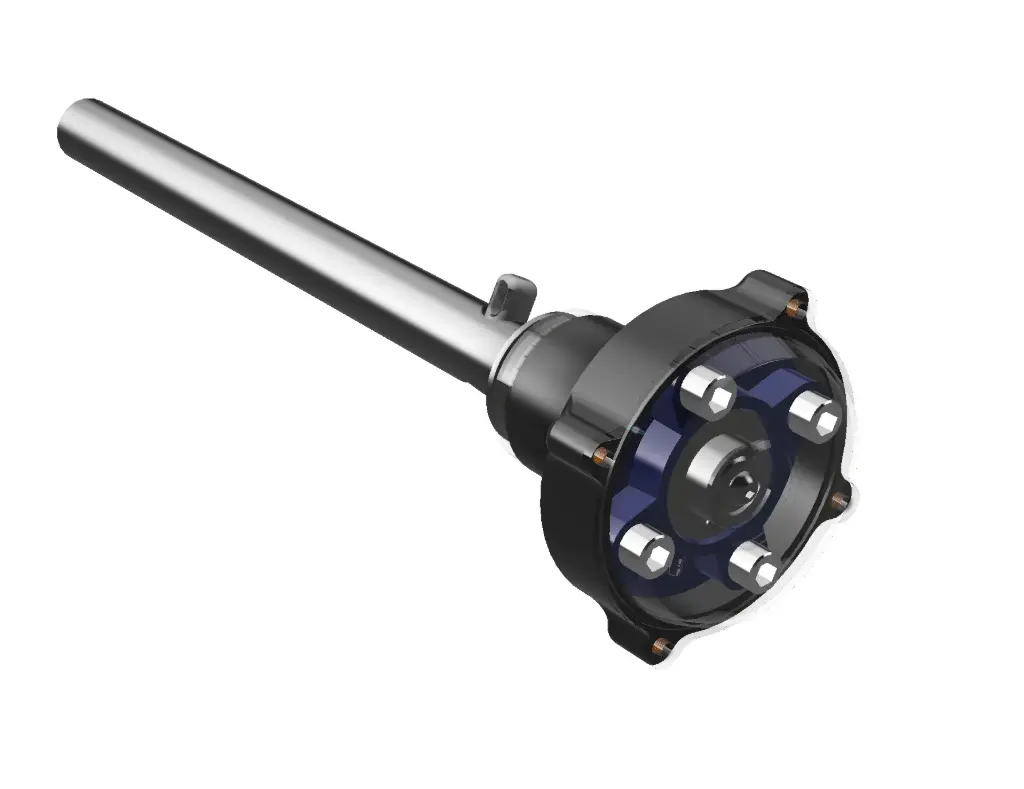 Flexauger Shaft 75mm, with Bearing