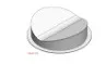 [0299WG0271] Bottom Lid  Flex Auger 75 transfer