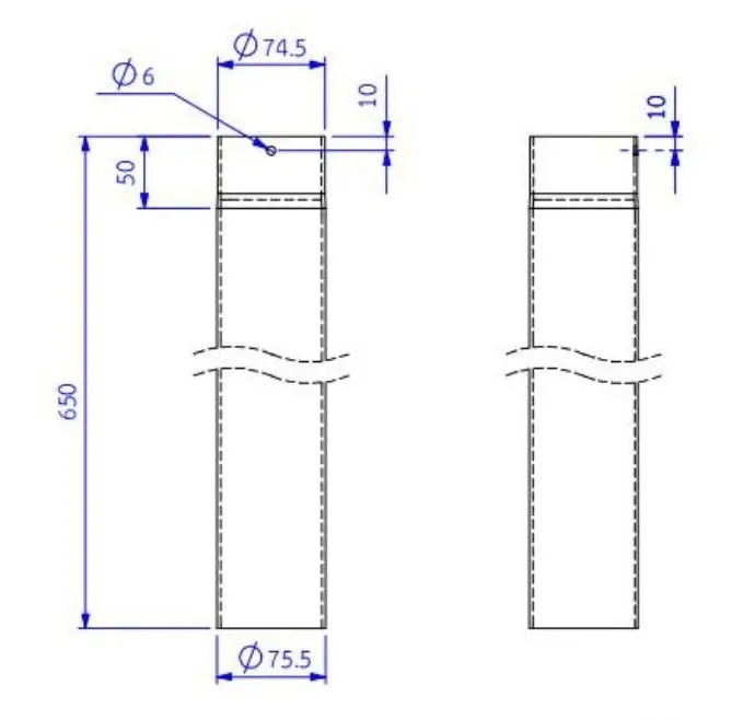 Drop Pipe 75 G
