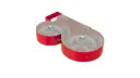 Flat chain 180 degree corner