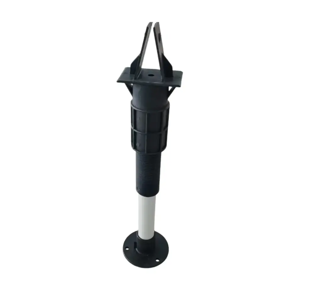 Ajustable plastic foot