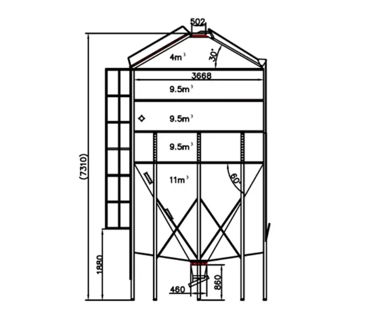 [01150021] SILO  GF  43.1 - 28T