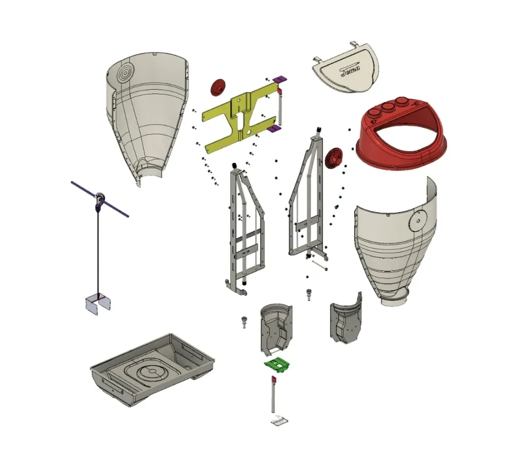 SpotFeeder for weaner, disassembled - 360 units