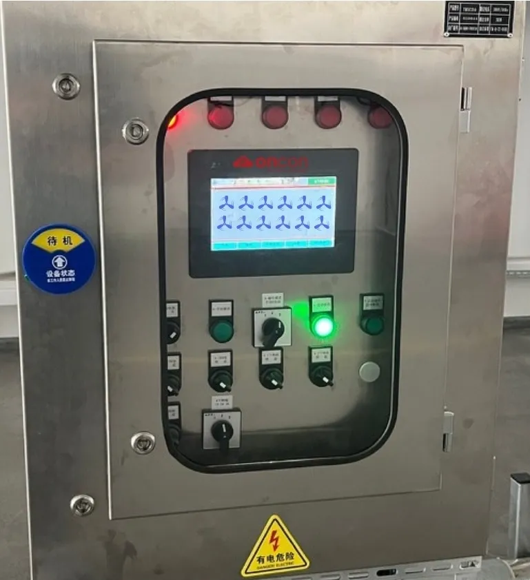 TDFC-181 Ventilation Control Cabinet - 8 inverter