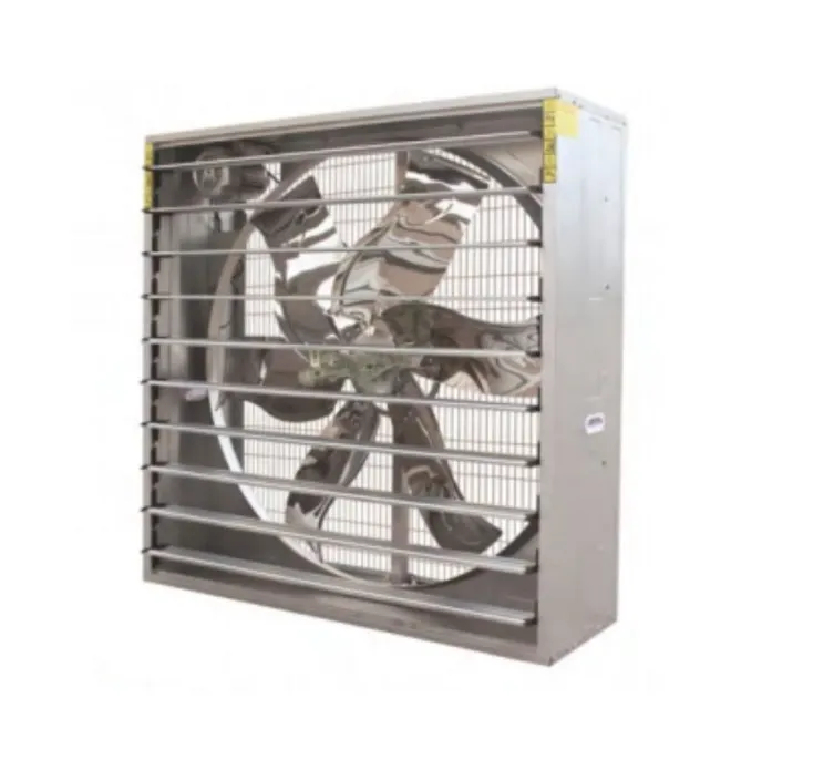 50" Exhaust Fan AC -  SS blades  with  Shutters - belt drive