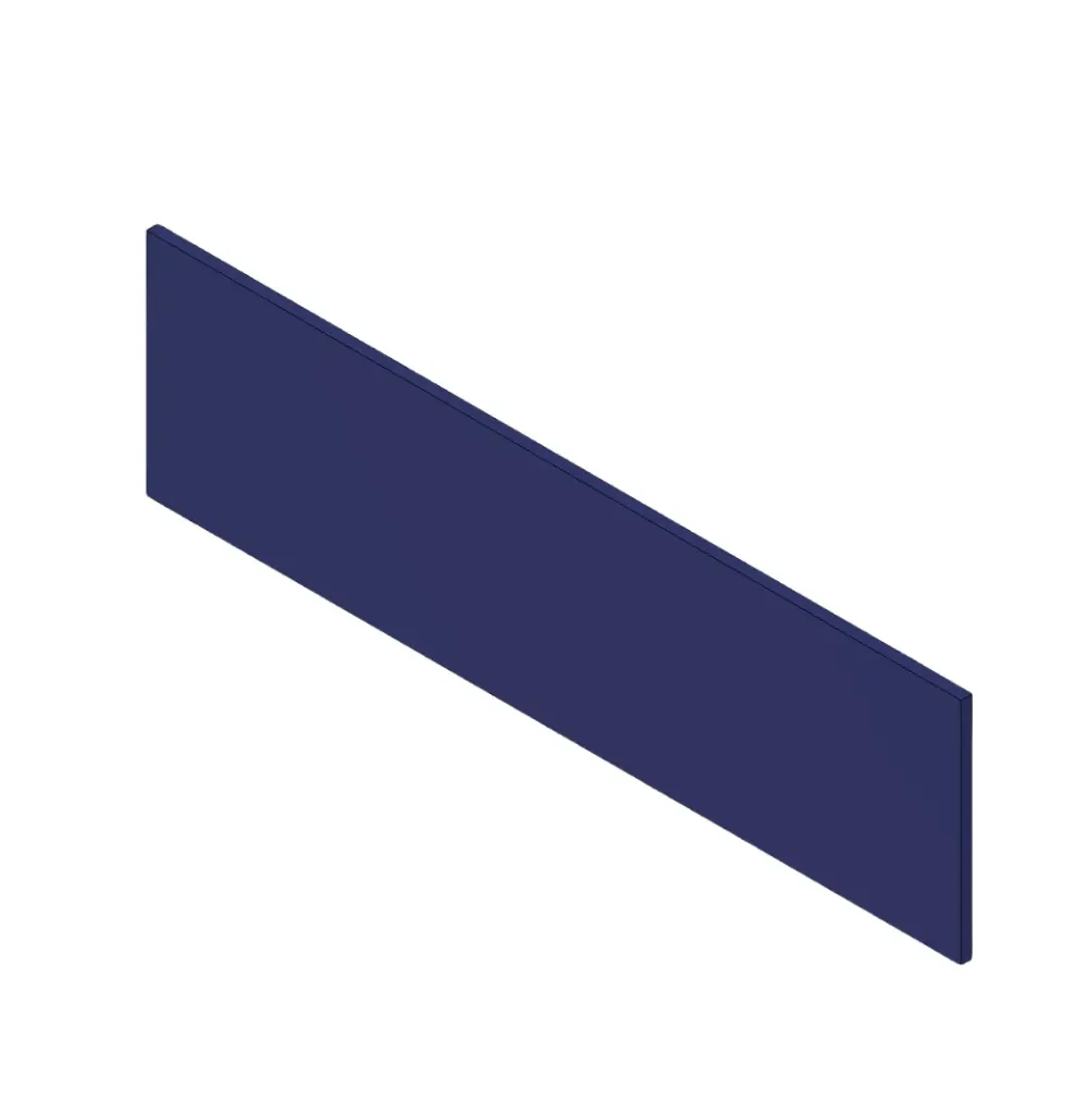 PP Panel 3545 x 1000mm  x 50 Blue 