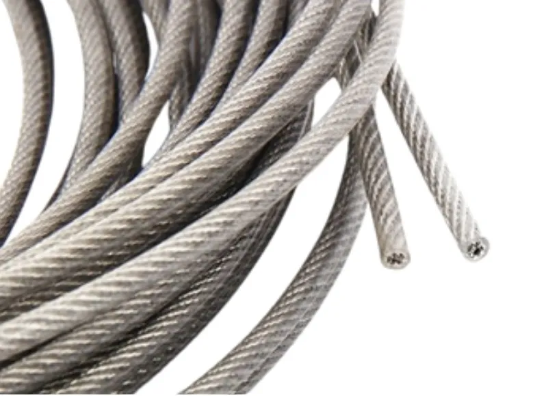 [1.05.06.201] Tension rope - (SS304), Ø4mm with PVC coat