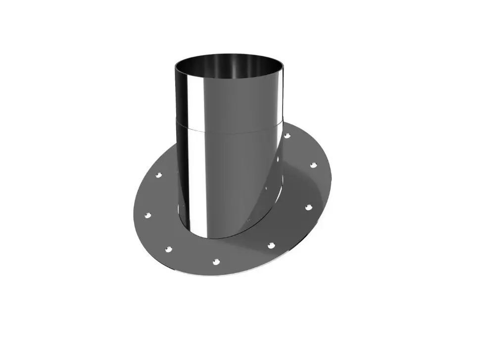 [1.07.03.100-B] Silo input connection for hose D160mm
