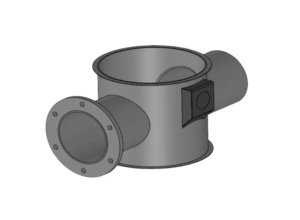 [0299WG2234] T125 Motor flange and drop