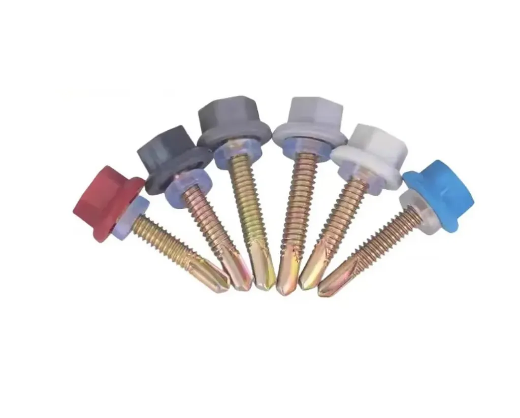 SELF-TAPPING SCREW , ST5.5*60MM COLOR ZINC PLATED