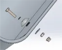 Trough liquid sensor set for Autodos