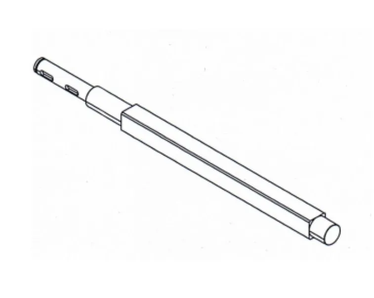 [0299WG0071] Shaft for Rotor Hopper T100 and T60
