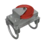 [1.05.06.121] RODA GUIA DE FERRO ANGULAR E FERRO FUNDIDO COM U-CLAMP 