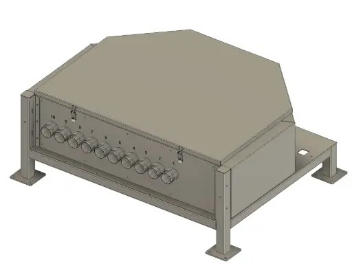 Air divider valve 10x 60mm