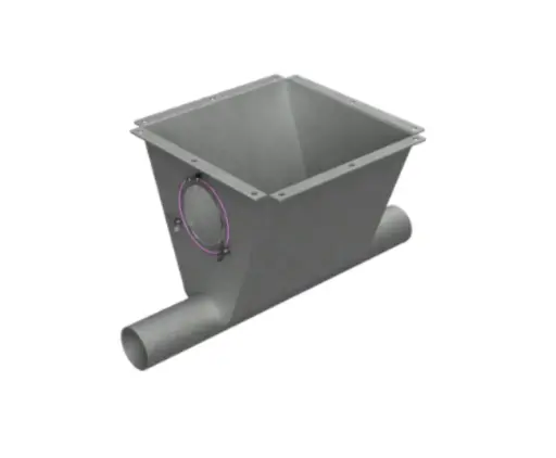 [1.08.01.088] Flexauger Hopper 75 mm 0 degrees