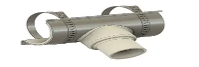 [1.07.03.070B] Sensorhalter für 160 mm Rohr