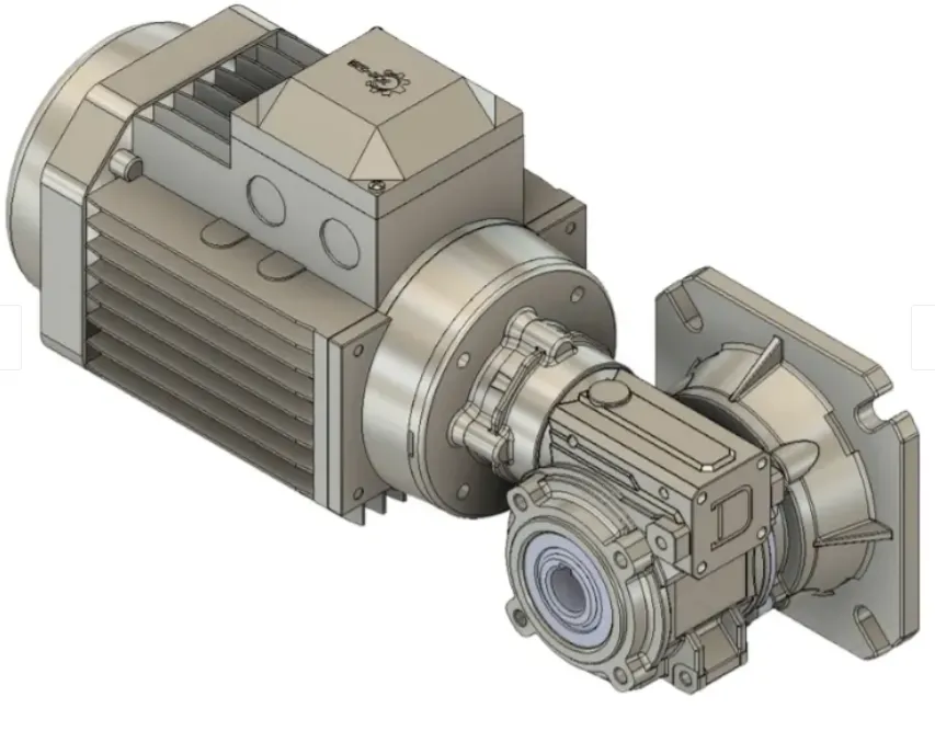 Gearbox 040 i=50 with Motor 0.250kW 50/60Hz | Temu Machinery